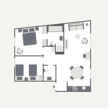 Апартаменти Ema House Serviced Superior Unterstrass