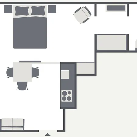 Ema House Serviced Superior Unterstrass Цюрих